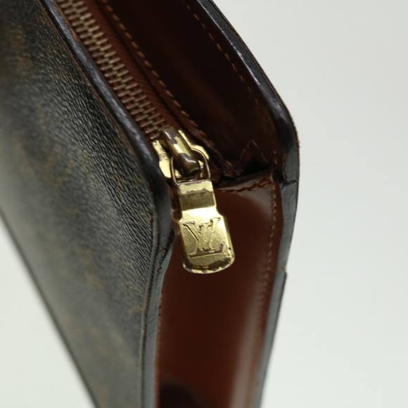 LOUIS VUITTON Monogram Pochette Homme Clutch Bag M51795 LV Auth jk2687 - Picture 8 of 16